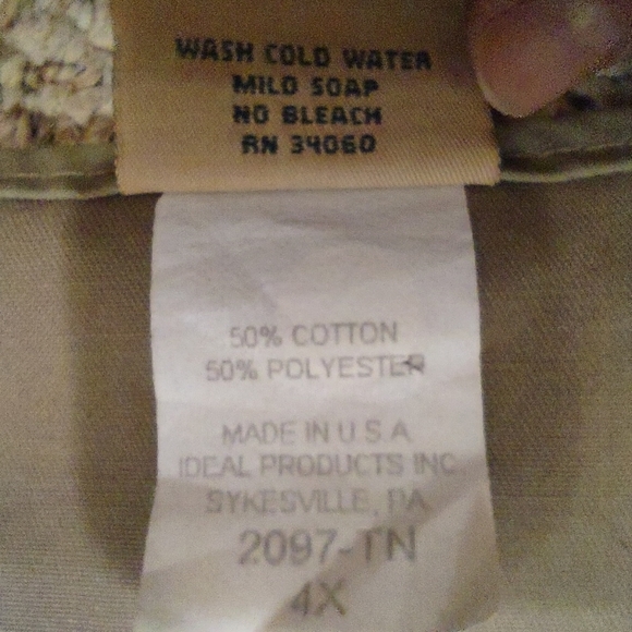 Vintage IDEAL Khaki Multi-Function Sport/Travel Vest - 4XL - MADE IN U.S.A. - Picture 4 of 5